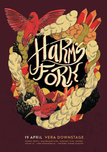 Harm's Fork : affiche optreden in Vera