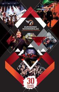 Eurosonic Noorderslag 2016 <br/>affiche Eurosonic Noorderslag 2016 <br/>binnenstad Groningen <br/>30ste editie van dit festival