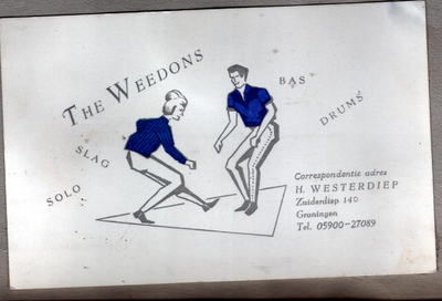 The Weedons : visitekaart