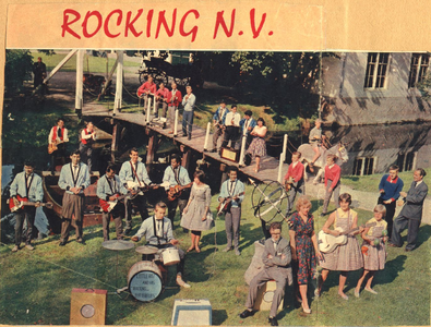 Rocking N.V. : foto met alle aangesloten bands,