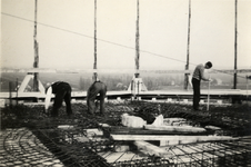  Bouw watertoren Maartensdijk (nu Utrecht na annexatie in 1954), Vlechtwerk bodem reservoir