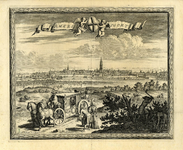206008 Profiel van Amersfoort uit het noordwesten.