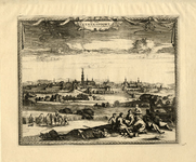 206009 Profiel van Amersfoort uit het zuidwesten.