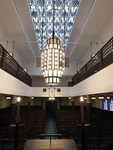 827850 Interieur van het gebouw van de Stichting Zending en Opwekking ( Het Broodhuis , voormalige synagoge van de ...